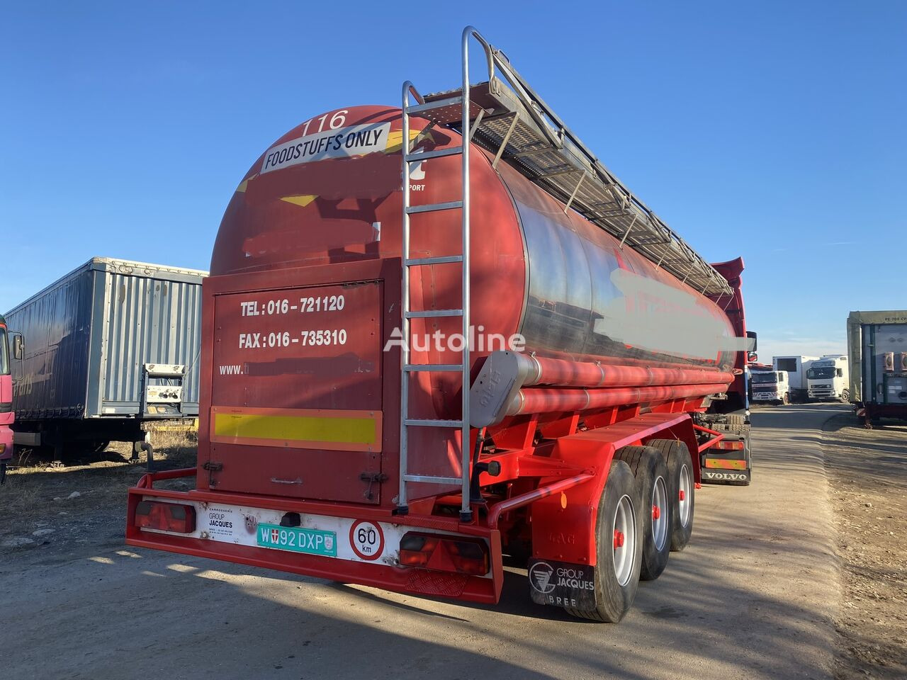 Tank semi-trailer for transportation of chemicals LAG AGRICULTURA - ARCURI - INOX ALIMENTAR - 30 000 L: picture 23