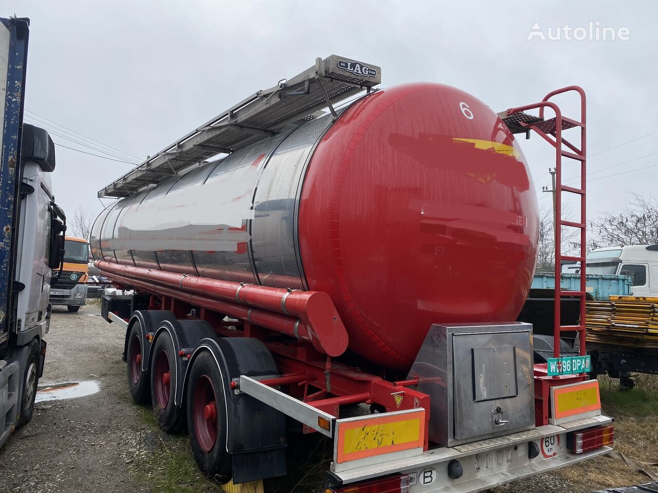 LAG Cisterna INOX 30 000 litri - Tank semi-trailer: picture 1