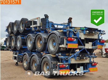 Container transporter/ Swap body semi-trailer LAG Price per unit! 3 axles ADR 1x 20 ft 1x30 ft: picture 1