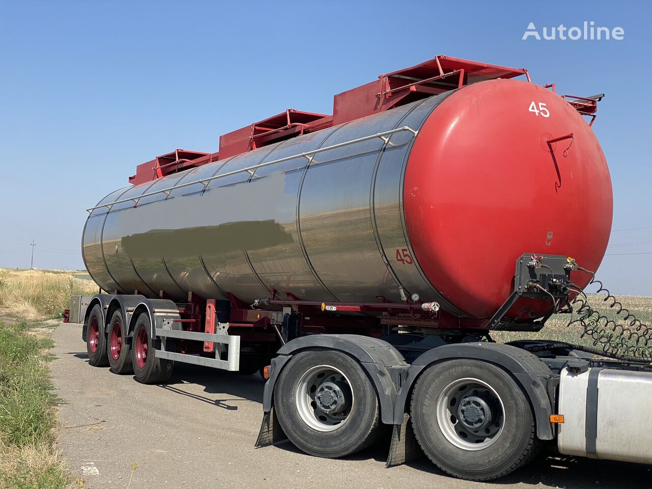 LAG cisterna produse alimentare - Tank semi-trailer: picture 1