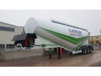 New Tank semi-trailer for transportation of cement LIDER 2022 NEW 80 TONS CAPACITY FROM MANUFACTURER READY IN STOCK [ Copy ] [ Copy ]: picture 1