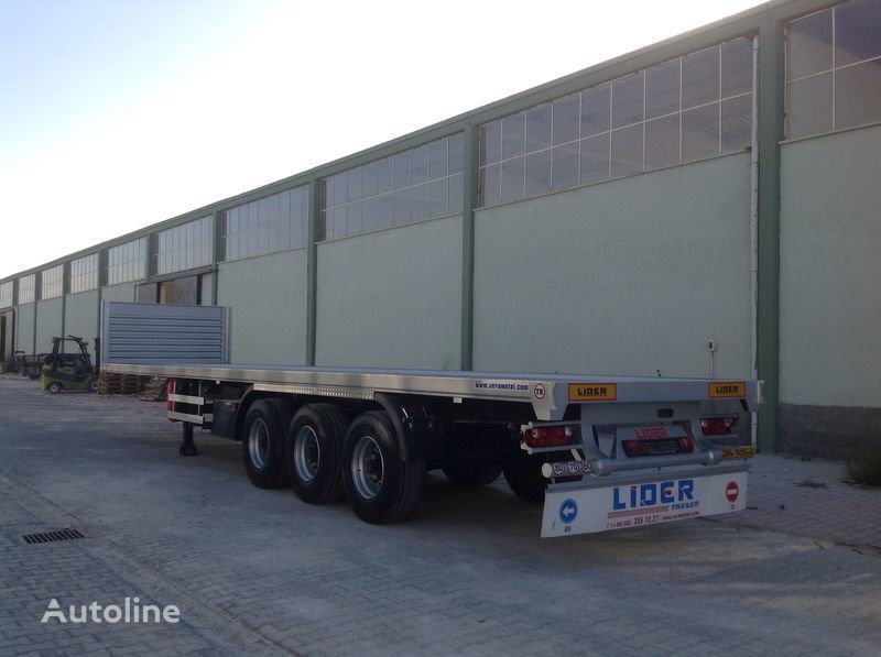 LIDER 2023 Model NEW trailer Manufacturer Company READY - Dropside/ Flatbed semi-trailer: picture 4