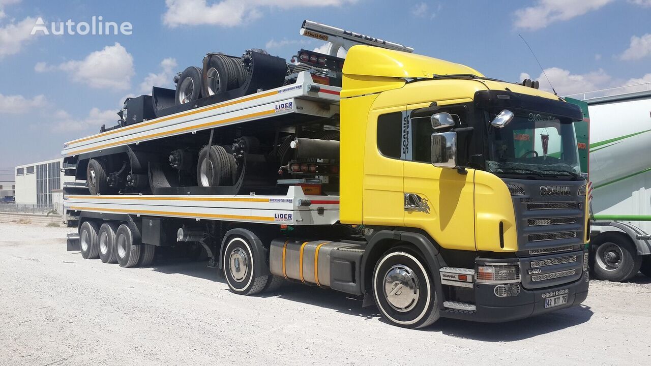 LIDER 2024 MODEL NEW DIRECTLY FROM MANUFACTURER FACTORY AVAILABLE READY - Container transporter/ Swap body semi-trailer: picture 4