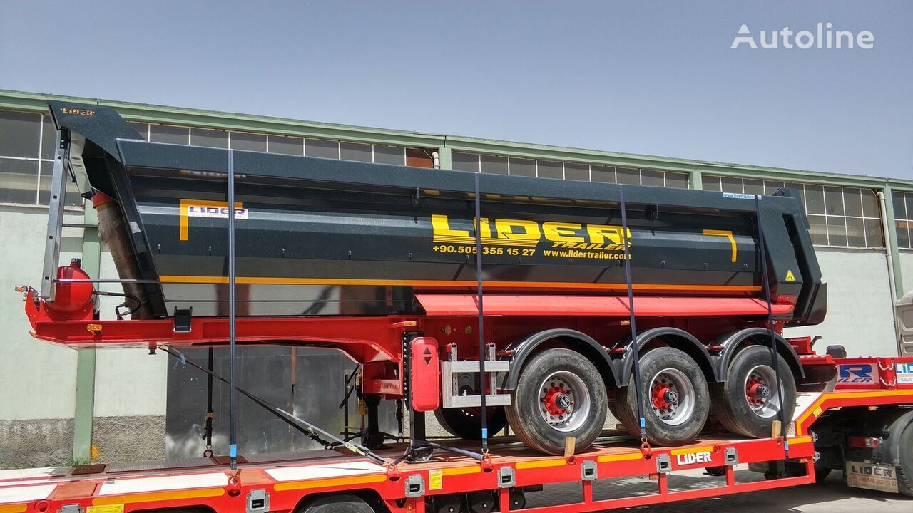 LIDER 2024 NEW READY IN STOCKS DIRECTLY FROM MANUFACTURER COMPANY AVAILABLE - Tipper semi-trailer: picture 3