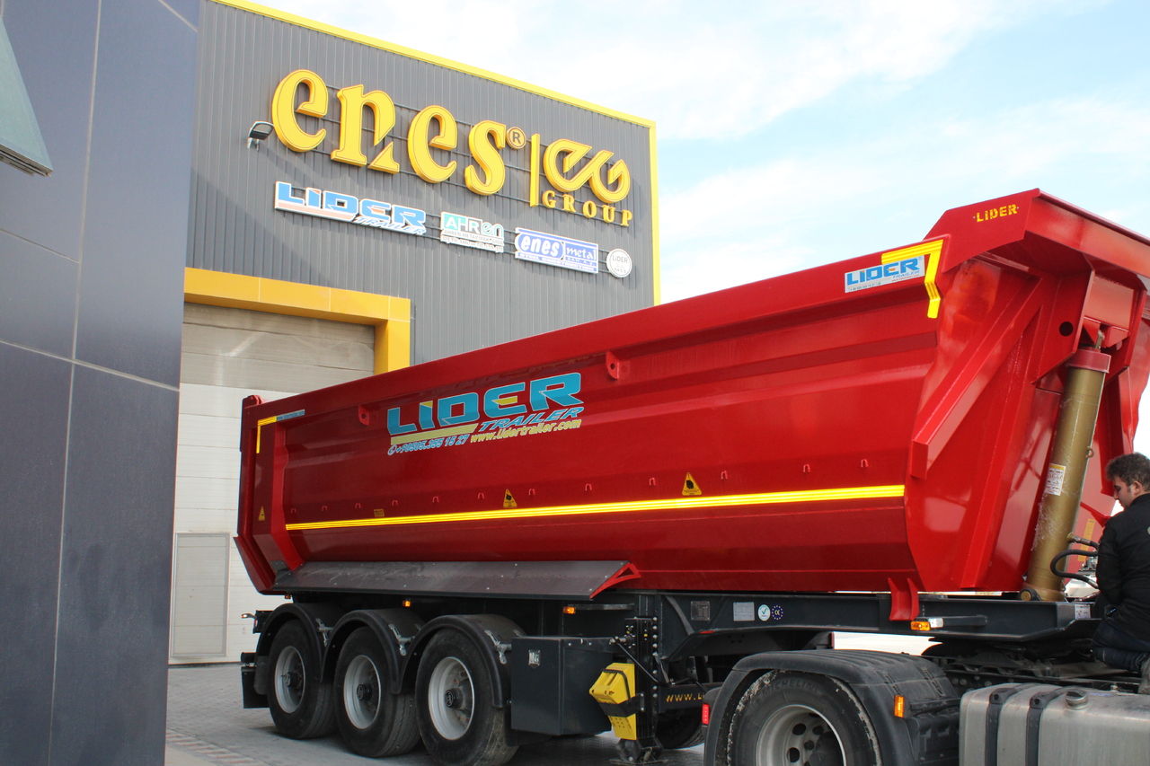 LIDER 2024 NEW READY IN STOCKS DIRECTLY FROM MANUFACTURER COMPANY AVAILABLE - Tipper semi-trailer: picture 1