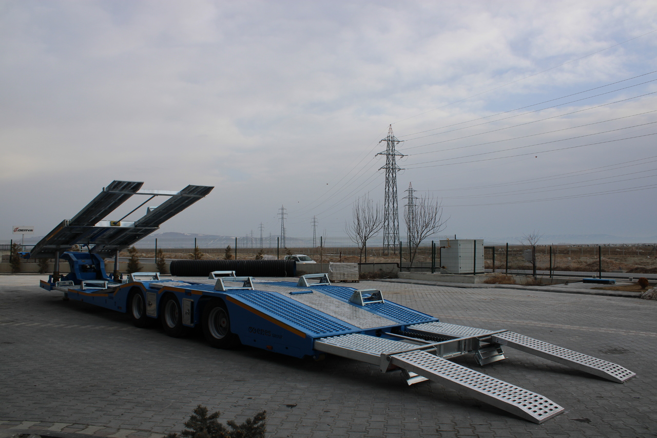 New Autotransporter semi-trailer for transportation of heavy machinery LIDER 2024 NEW UNUSED READY IN FACTORY STOCK: picture 19