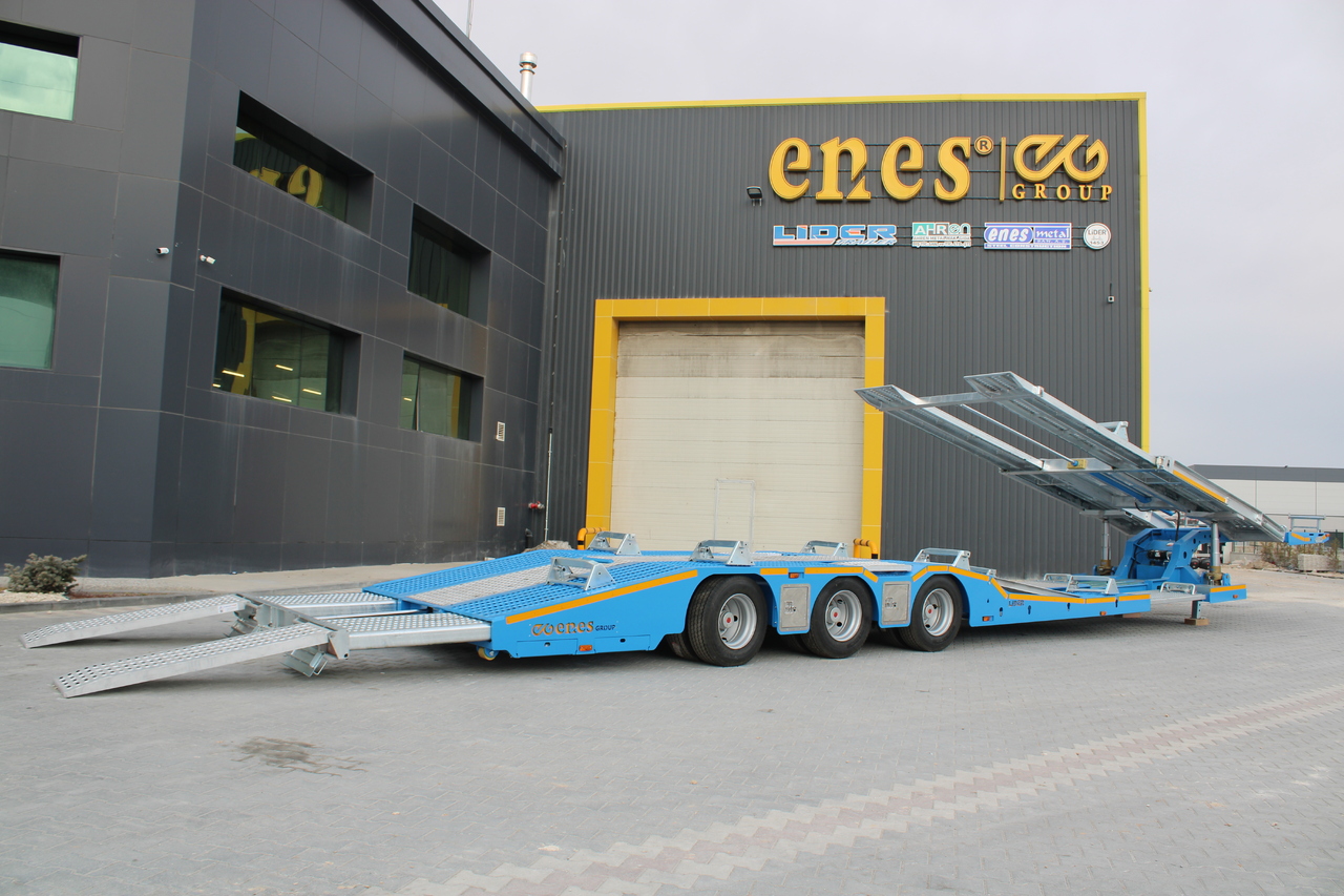 New Autotransporter semi-trailer for transportation of heavy machinery LIDER 2024 NEW UNUSED READY IN FACTORY STOCK: picture 18