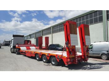 LIDER 2024  READY IN STOCK 50 TONS CAPACITY LOWBED - Low loader semi-trailer: picture 3