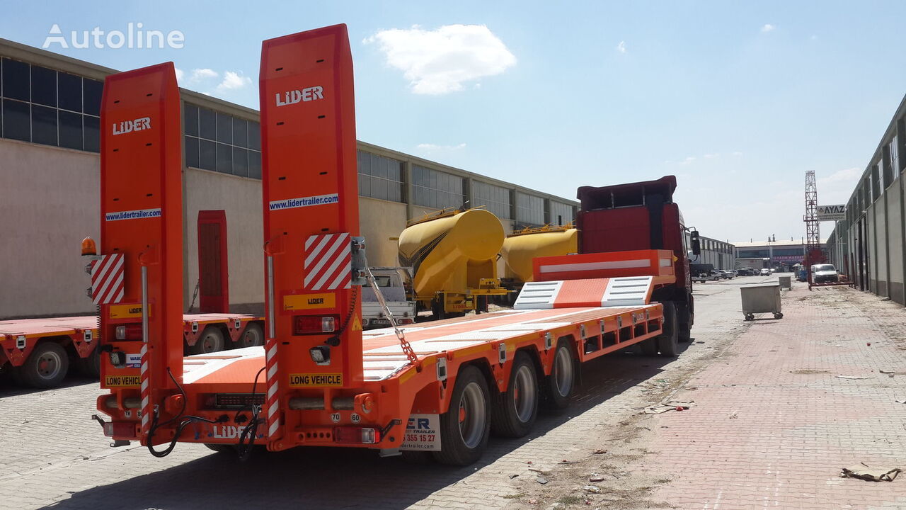 LIDER 2024  READY IN STOCK 50 TONS CAPACITY LOWBED - Low loader semi-trailer: picture 5