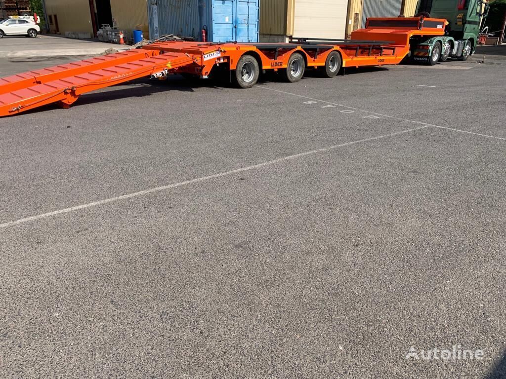 LIDER 2024 YEAR NEW LOWBED TRAILER FOR SALE (MANUFACTURER COMPANY) - Low loader semi-trailer: picture 2