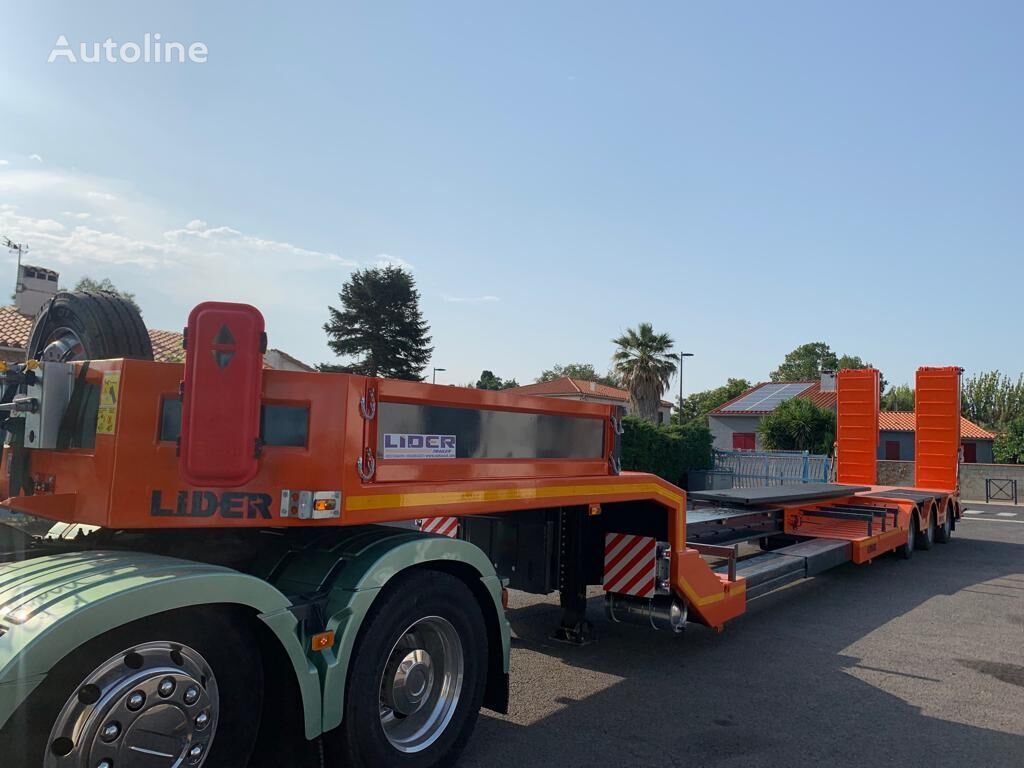 LIDER 2024 YEAR NEW LOWBED TRAILER FOR SALE (MANUFACTURER COMPANY) - Low loader semi-trailer: picture 4