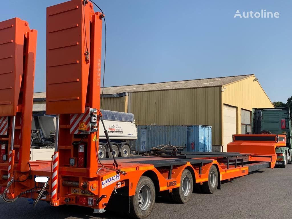 LIDER 2024 YEAR NEW LOWBED TRAILER FOR SALE (MANUFACTURER COMPANY) - Low loader semi-trailer: picture 1