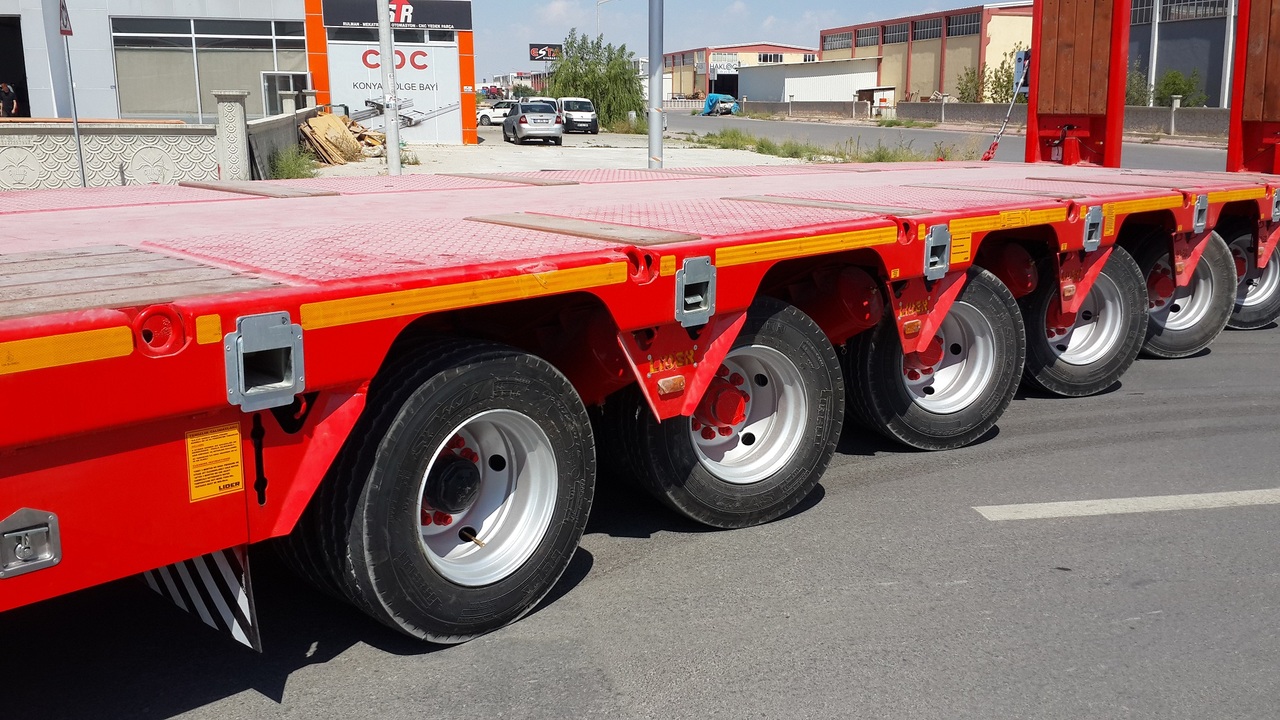 LIDER 2024 YEAR NEW MODELS containeer flatbes semi TRAILER FOR SALE - Low loader semi-trailer: picture 3