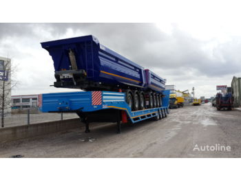 New Low loader semi-trailer for transportation of heavy machinery LIDER 2024  model new directly from manufacturer company available stock: picture 5