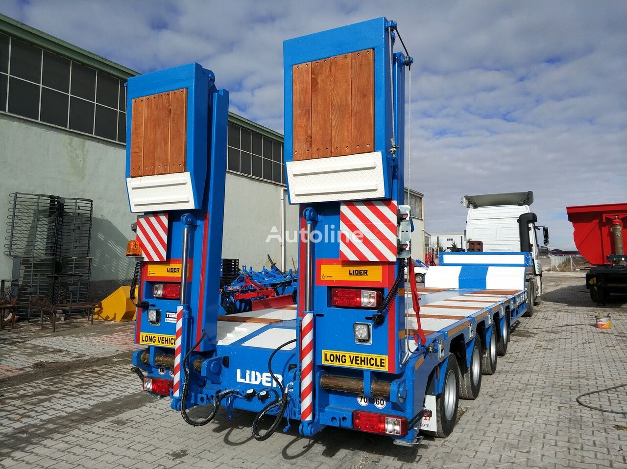 LIDER 2024  model new directly from manufacturer company available stock - Low loader semi-trailer: picture 1
