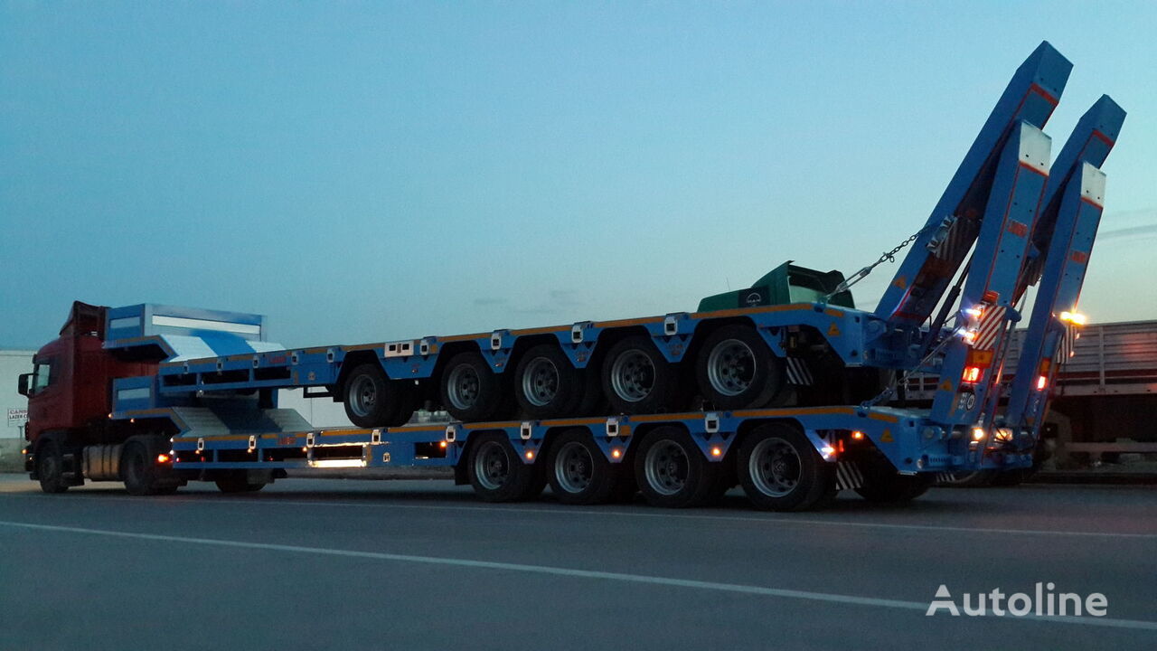 New Low loader semi-trailer for transportation of heavy machinery LIDER 2024  model new directly from manufacturer company available stock: picture 10