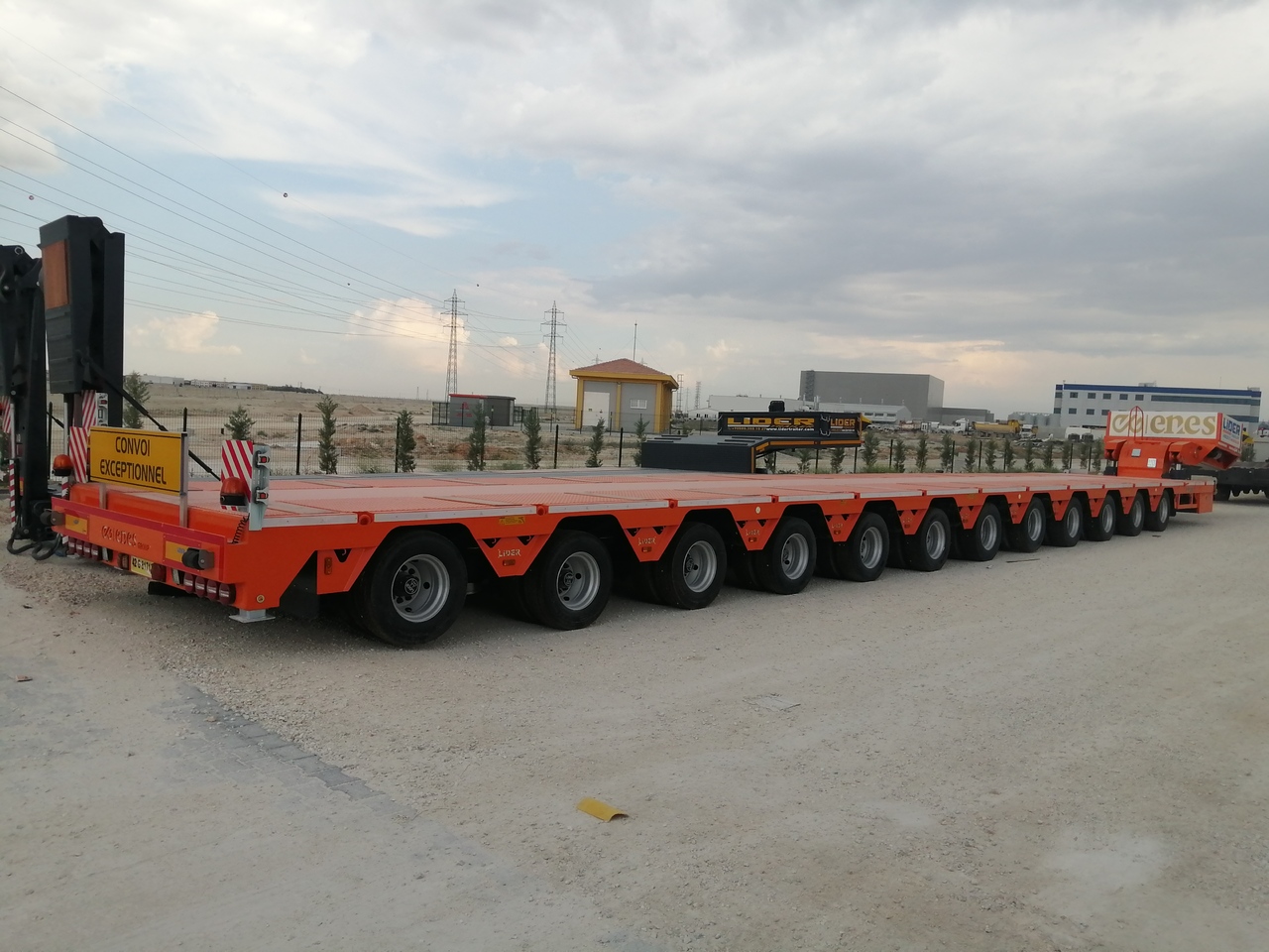 LIDER LIDER NEW 2024 MODEL Lowbed - Low loader semi-trailer: picture 3