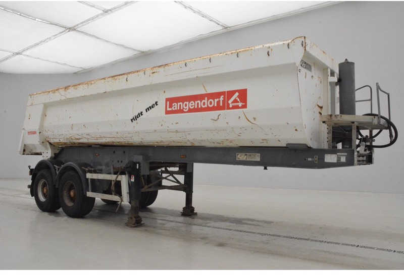 Langendorf 27 cub in steel - Tipper semi-trailer: picture 3