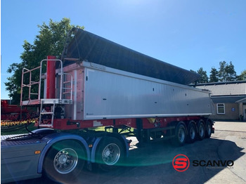 Langendorf 36 m3 4 akslet SKA 36 alu tiptrailer - Tipper semi-trailer: picture 1