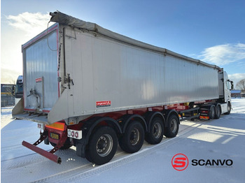 Langendorf 4-aks 61m3 tiptrailer - Tipper semi-trailer: picture 1