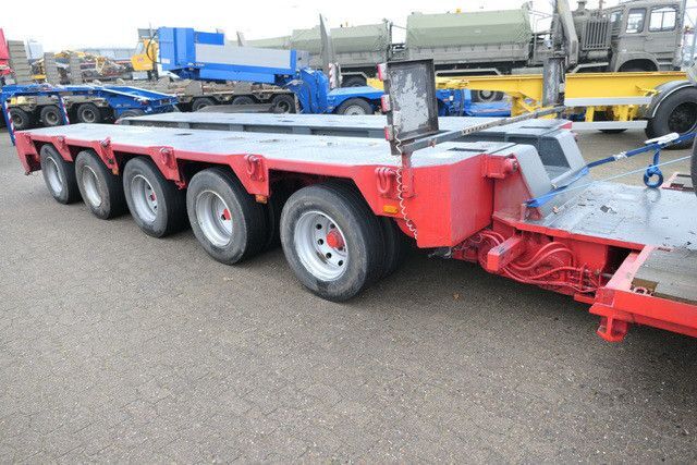 Langendorf 5-Achser + 2-Achser Dolly, 91to. GG., Luftfed.  - Low loader semi-trailer: picture 3