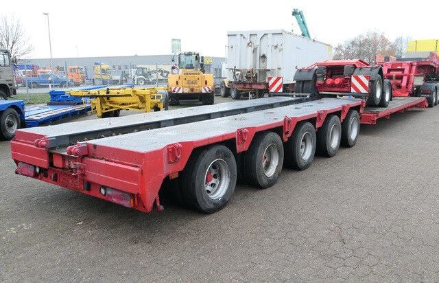 Langendorf 5-Achser + 2-Achser Dolly, 91to. GG., Luftfed.  - Low loader semi-trailer: picture 4