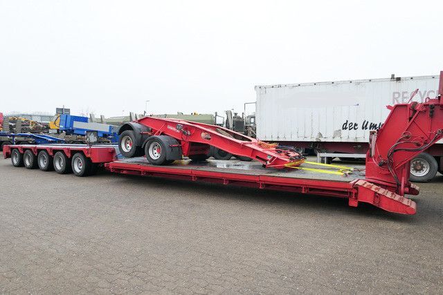 Langendorf 5-Achser + 2-Achser Dolly, 91to. GG., Luftfed.  - Low loader semi-trailer: picture 2