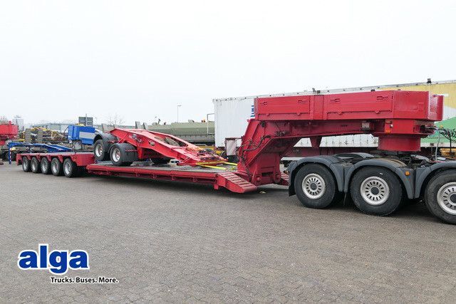 Langendorf 5-Achser + 2-Achser Dolly, 91to. GG., Luftfed.  - Low loader semi-trailer: picture 1