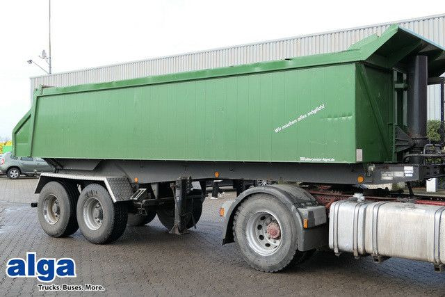 Langendorf SKA 18/26 Alu, 22m³, 2-Achser, SAF, Luftfederung  - Tipper semi-trailer: picture 1