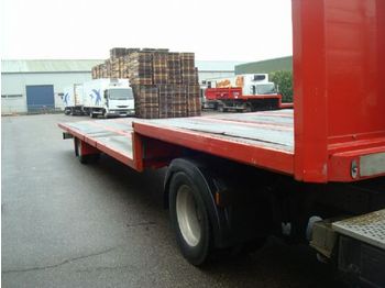 Low loader semi-trailer for transportation of heavy machinery Latre D16/83: picture 1