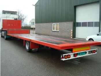 Low loader semi-trailer for transportation of heavy machinery Latre D16/83: picture 1