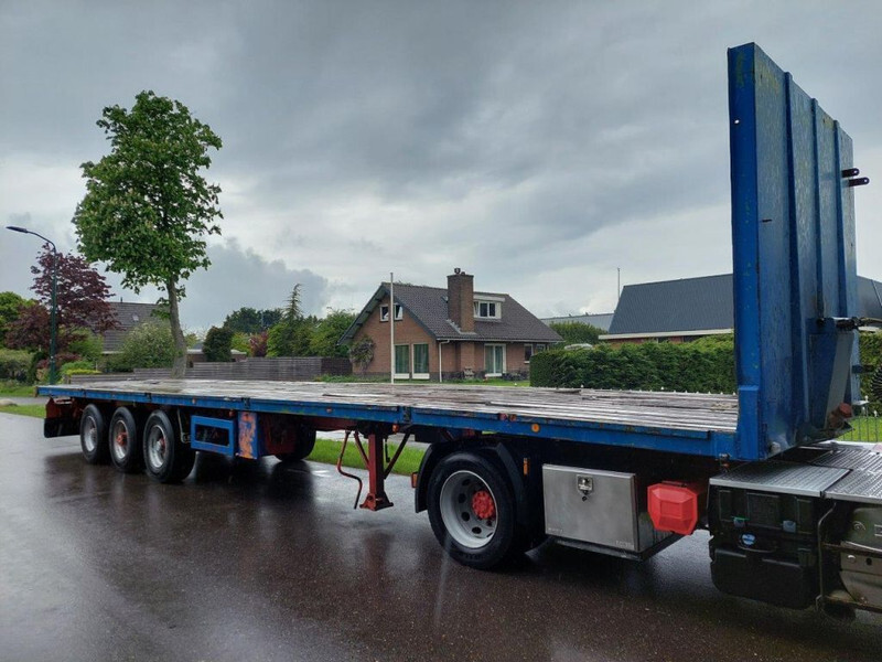 Lecinena 3 Axle Flat Steel - Dropside/ Flatbed semi-trailer: picture 4