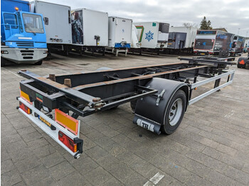 Container transporter/ Swap body semi-trailer Ligthart 1010 RR - Twislocks - Afzetsysteem (O1349): picture 1