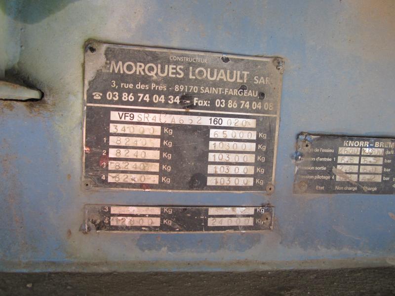 Louault  - Low loader semi-trailer: picture 3