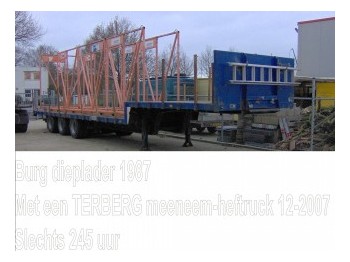 Burg Dieplader - Low loader semi-trailer