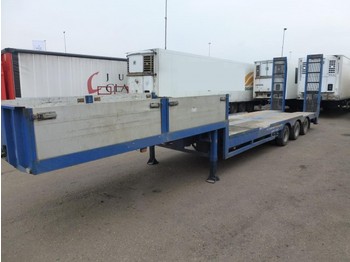 EKW Low loader Tridec 2x Hydraulic Ramps Steerin  - Low loader semi-trailer