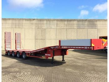 Low loader semi-trailer Faymonville Tieflader mit Hebeboden