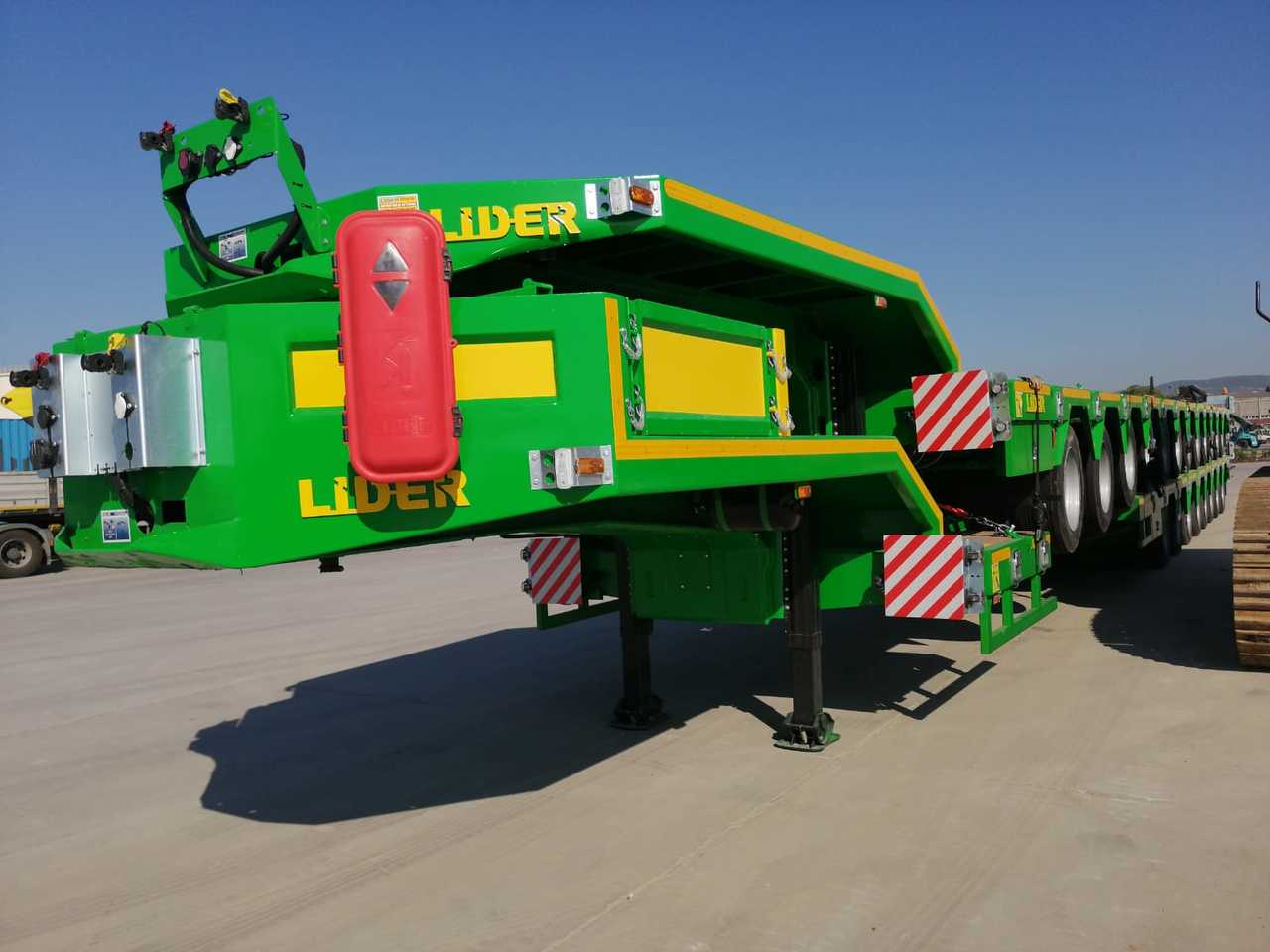Low loader semi-trailer LIDER LIDER NEW 2023 MODEL Lowbed: picture 11