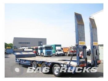 Muller Mitteltal Hydraulische Rampen Nachlauflenkachse - Low loader semi-trailer