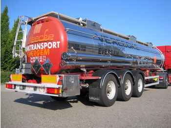 Tank semi-trailer for transportation of chemicals MAGYAR 22.500 l., 1 comp., ADR, TOP CONDITION!: picture 1