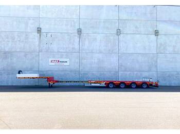 Low loader semi-trailer MAX Trailer 4 osiowa niskopodwoziowa 76cm wysokość pokładu, hy: picture 1