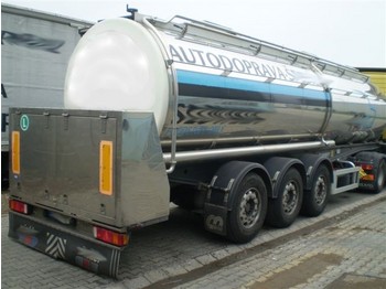 Tank semi-trailer for transportation of food MENCI FOODTANK: picture 1