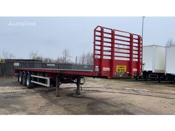 Dropside/ Flatbed semi-trailer MONTRACON FLAT - EXTENDER: picture 1