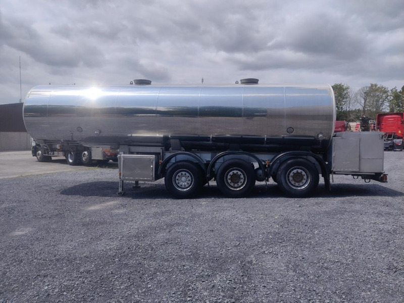 Magyar 3 AXLES TANK IN STAINLESS STEEL INSULATED 29000 L - 2 COMP - Tank semi-trailer: picture 4