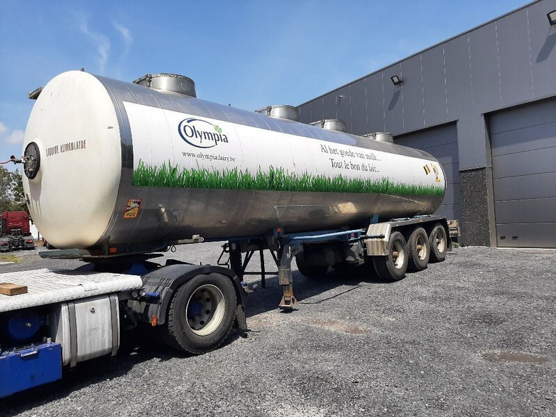 Magyar 3 AXLES TANK IN STAINLESS STEEL INSULATED 30000 L- 4 COMP. - Tank semi-trailer: picture 2