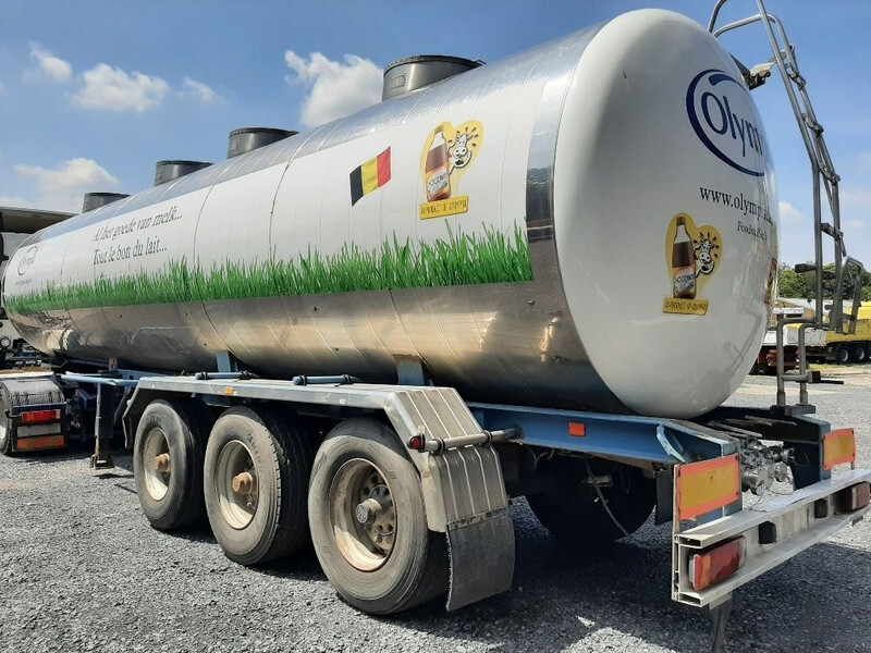 Magyar 3 AXLES TANK IN STAINLESS STEEL INSULATED 30000 L- 4 COMP. - Tank semi-trailer: picture 5