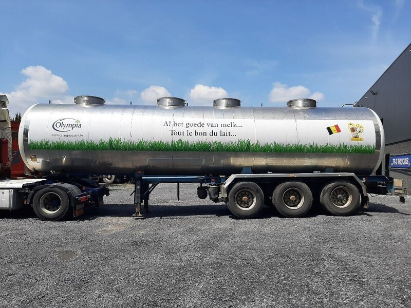 Magyar 3 AXLES TANK IN STAINLESS STEEL INSULATED 30000 L- 4 COMP. - Tank semi-trailer: picture 3