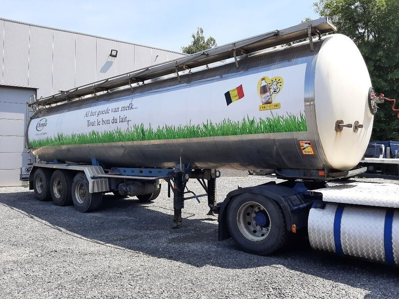 Magyar 3 AXLES TANK IN STAINLESS STEEL INSULATED 30000 L- 4 COMP. - Tank semi-trailer: picture 1