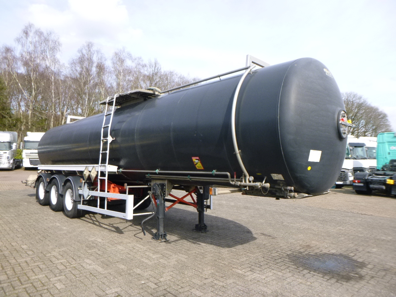 Magyar Bitumen tank inox 31 m3 / 1 comp ADR 10-04-2023 - Tank semi-trailer: picture 2