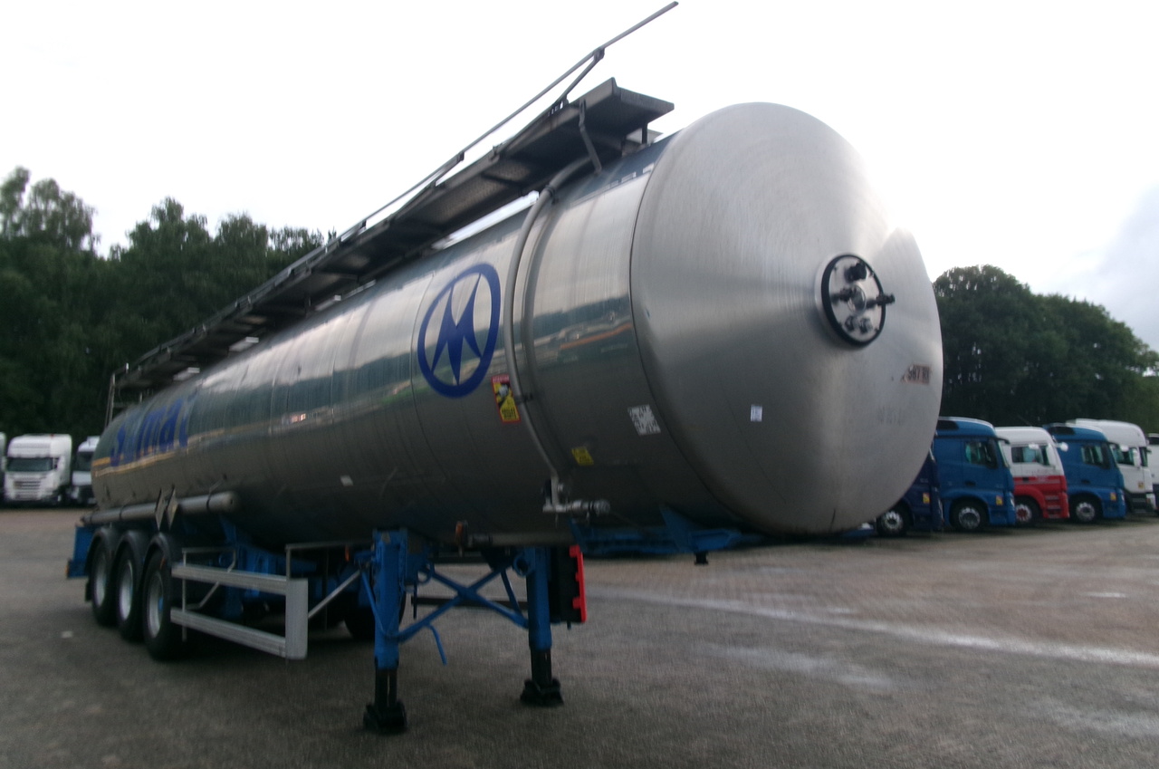 Magyar Chemical tank inox 32.5 m3 / 1 comp - Tank semi-trailer: picture 2